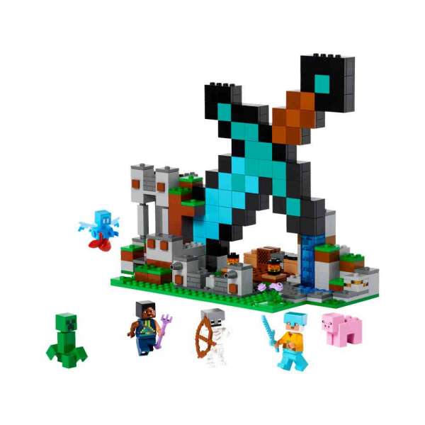 LEGO MINECRAFT STRAZA SA MACEM 