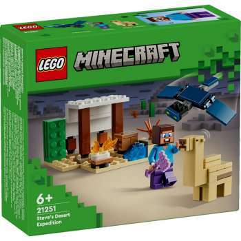 LEGO MINECRAFT STEVE'S DESERT EXPEDITION 