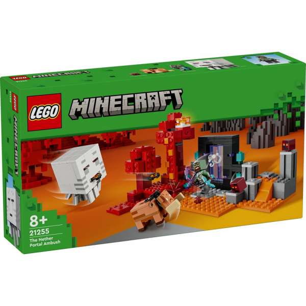 LEGO MINECRAFT THE NETHER PORTAL AMBUSH