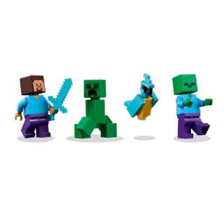 LEGO MINECRAFT THE TNT JUNGLE HOUSE 