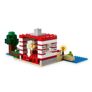 LEGO MINECRAFT THE TNT JUNGLE HOUSE 