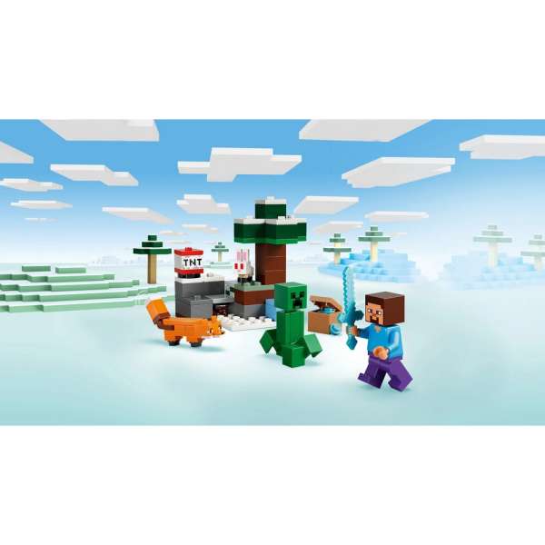 LEGO MINECRAFT STEVES TAIGA ADVENTURE 