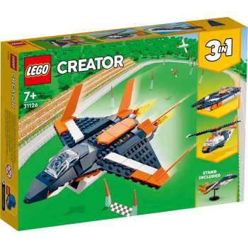 LEGO CREATOR SUPERSONICNI AVION 