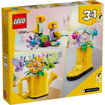 LEGO CREATOR FLOWERS IN WATERING CAN 