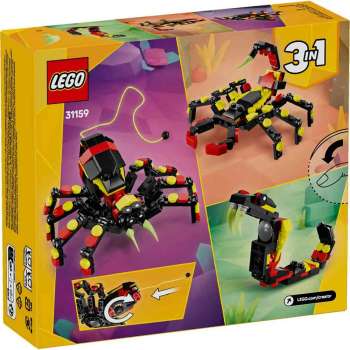 LEGO CREATOR WILD ANIMALS  SURPRISING SPIDER 