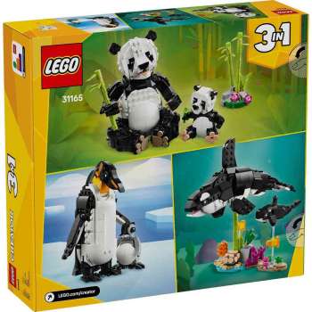 LEGO CREATOR WILD ANIMALS  PANDA FAMILY 