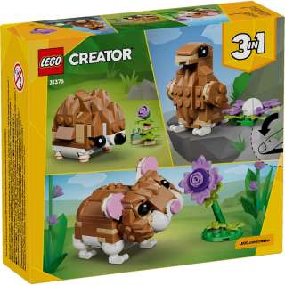 LEGO CREATOR CUTE HAMSTER WITH A FLOWER 