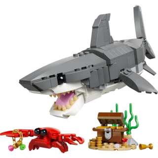 LEGO CREATOR FIERCE SHARK WITH A TREASURE 