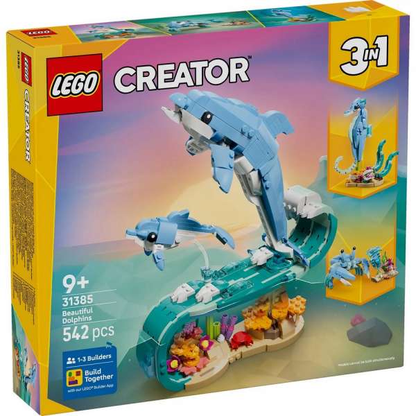 LEGO CREATOR SEA ANIMALS BEAUTIFUL DOLPHIN 