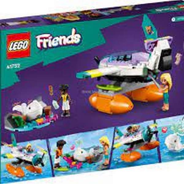 LEGO FRIENDS SPASILACKI AVION NA MORU 