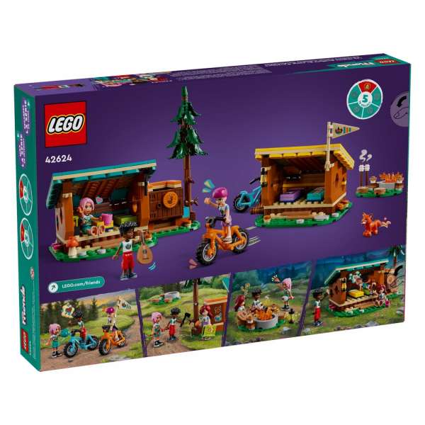 LEGO FRIENDS ADVENTURE CAMP COZY CABINS