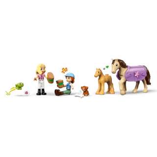 LEGO FRIENDS HORSE  AND  BABY FOAL TRAILER 