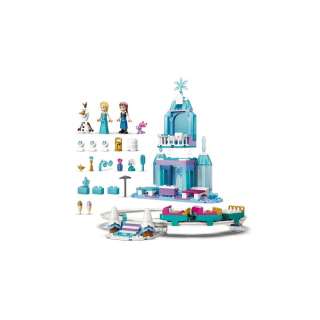 LEGO DISNEY PRINCESS ELZAS ICE CASTLE  AND  SNOW RIDE 
