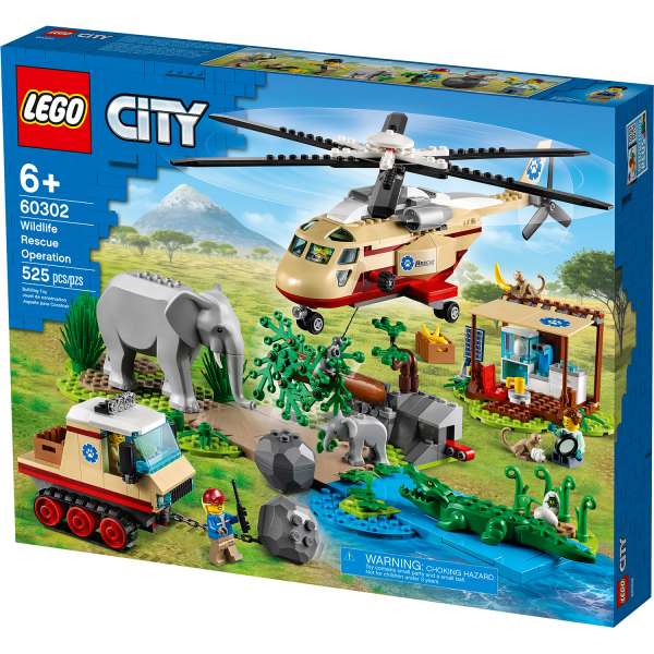 LEGO CITY SPASAVANJE DIVLJIH ZIVOTINJA 