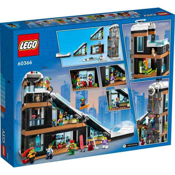 LEGO CITY SKIJACKI I PENJACKI CENTAR 