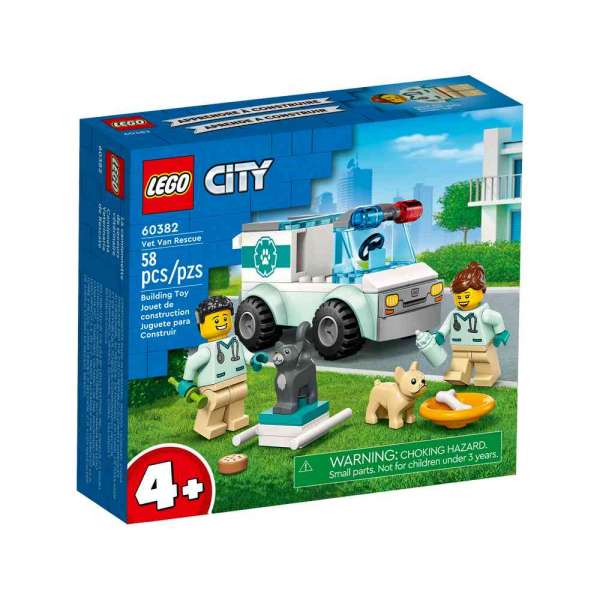 LEGO CITY SPASILACKI VETERINARSKI KOMBI 