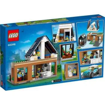 LEGO CITY PORODICNA KUCA I ELEKTRICNI AUTO 
