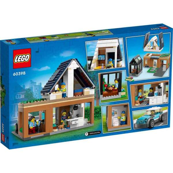 LEGO CITY PORODICNA KUCA I ELEKTRICNI AUTO