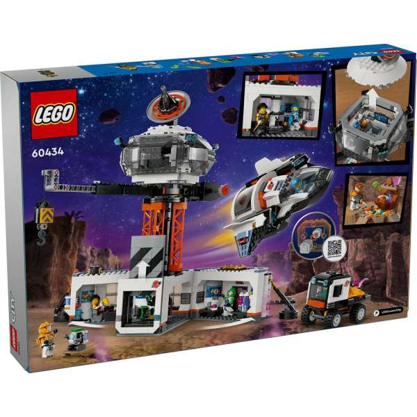 LEGO CITY SPACE BASE AND ROCKET LAUNCH..