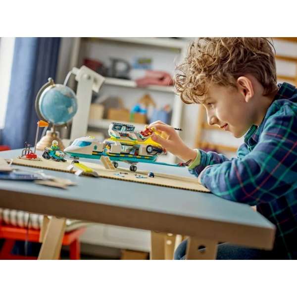 LEGO CITY EMERGENCY AIR AMBULANCE AIRPLANE 