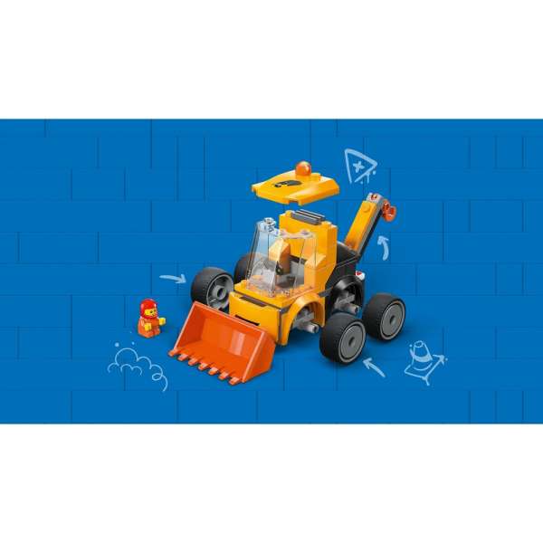 LEGO CITY RIDES CONSTRUCTION LOADER 