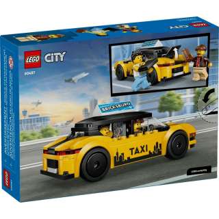 LEGO CITY YELLOW TAXI 