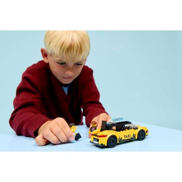 LEGO CITY YELLOW TAXI 