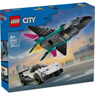 LEGO CITY JET VS CAR 