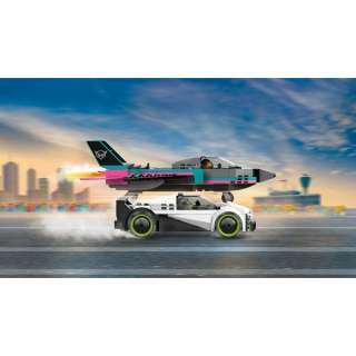 LEGO CITY JET VS CAR 
