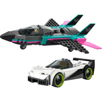 LEGO CITY JET VS CAR 