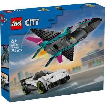 LEGO CITY JET VS CAR 