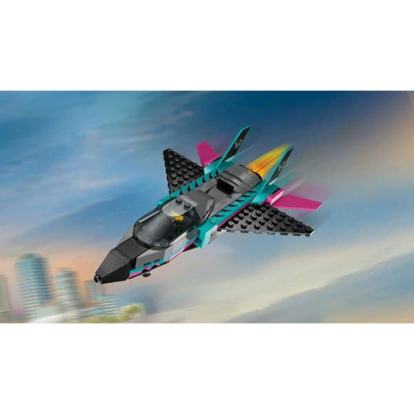 LEGO CITY JET VS CAR 