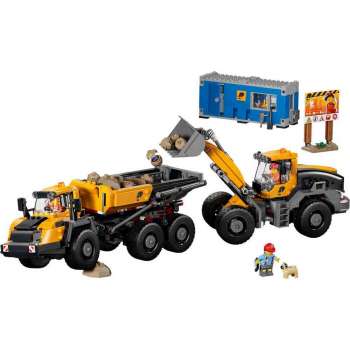 LEGO CITY DUMP TRUCKYANDYFRONT END LOADER 