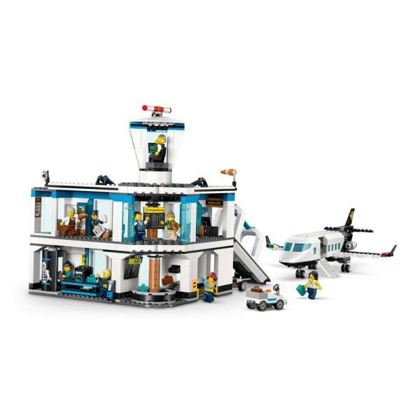 LEGO CITY AIRPORT WITH AIRPLANE 