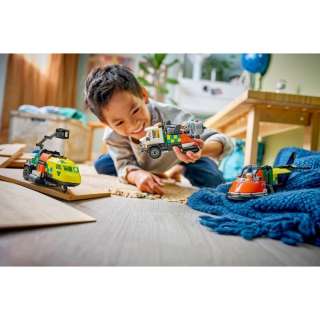 LEGO CITY AIRPLANE, SERVICE TRUCK  AND  HANGAR 