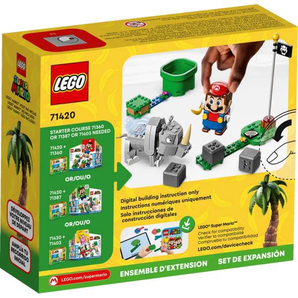 LEGO SUPER MARIO RAMBI RHINO SET ZA PROSIRENJE
