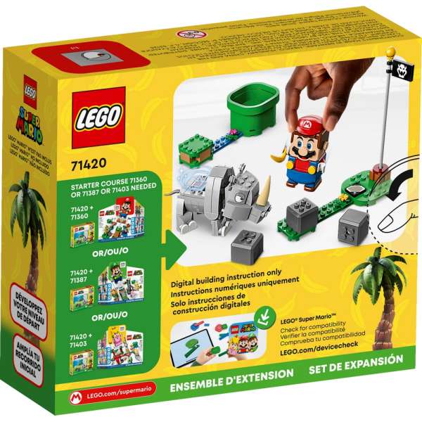 LEGO SUPER MARIO RAMBI RHINO SET ZA PROSIRENJE 