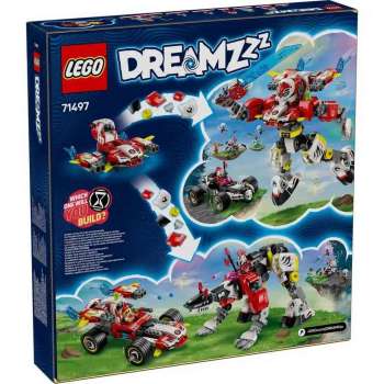 LEGO DREAMZZZ COOPERS TIGER MECH  AND  ZEROS HOT ROD CAR 