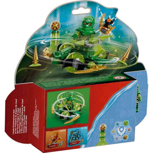 LEGO NINJAGO LOYDOVA ZMAJEVA MOC SPINJITZU SPIN