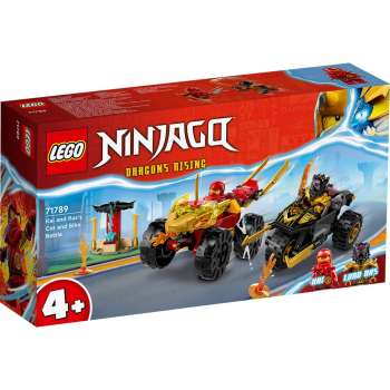 LEGO NINJAGO KAI I RASS BORBA AUTOMOBILA I BICIKLA 