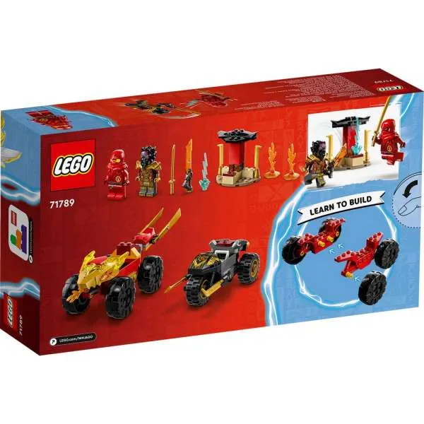 LEGO NINJAGO KAI I RASS BORBA AUTOMOBILA I BICIKLA 