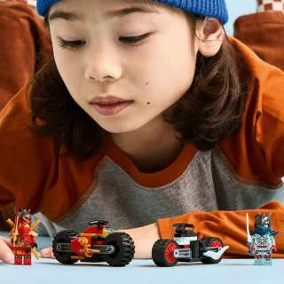 LEGO NINJAGO KAIS MOTORCYCLE SPEED RACE 