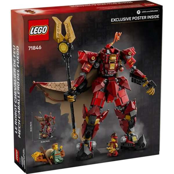 LEGO NINJAGO THE FIRE KNIGHT MECH 