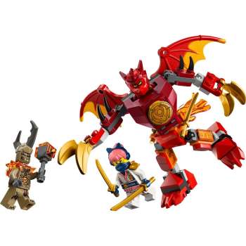 LEGO NINJAGO KAIS DRAGON MECH BATTLE PACK 