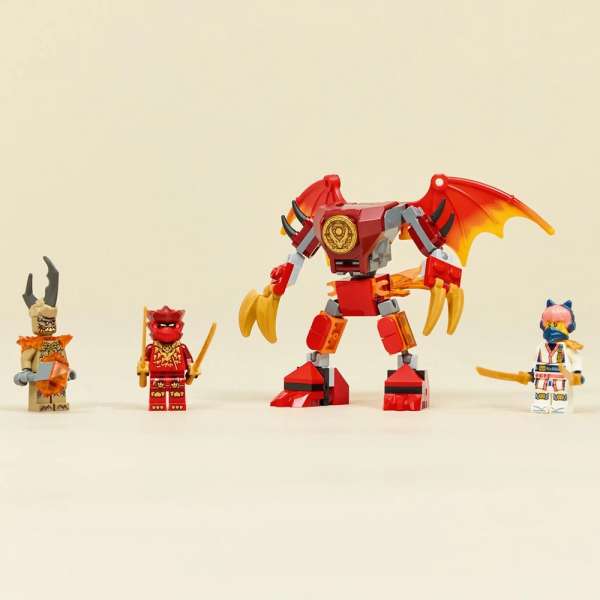 LEGO NINJAGO KAIS DRAGON MECH BATTLE PACK 