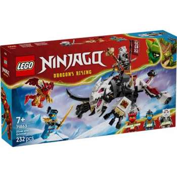 LEGO NINJAGO ZILVAR AND GRIMTAK THE DRAGO 