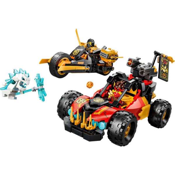 LEGO NINJAGO KAI AND COLES COMBINER VEHI 
