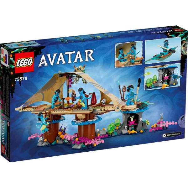 LEGO AVATAR DOM METKAYINA NA GREBENU 