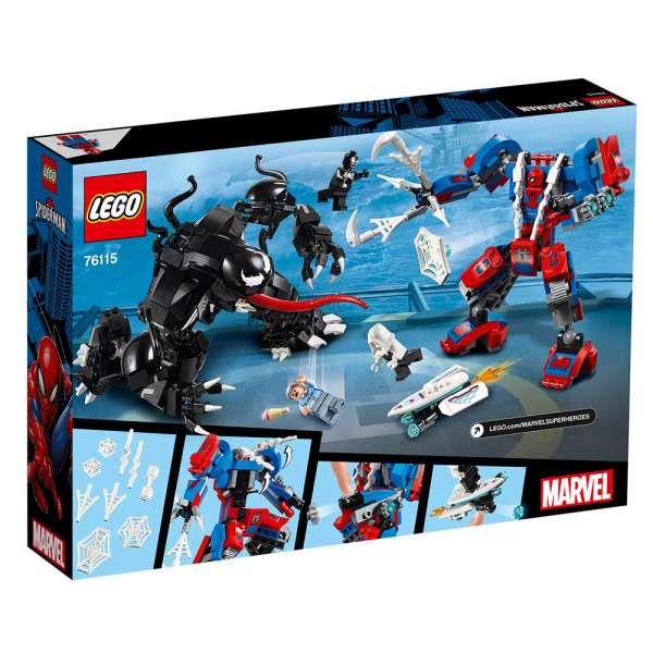 LEGO SUPER HEROES ROBOT SPIDER PROTIV VENOMA 