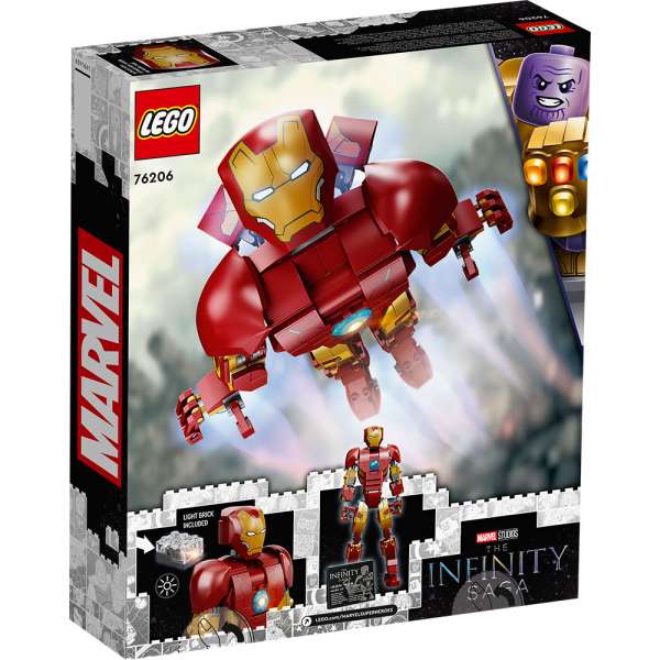 LEGO AVENGERS FIGURA IRON MANA 